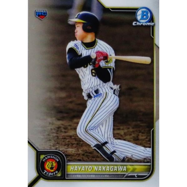 114 【中川勇斗(ROOKIE)/阪神タイガース】2022 Topps Bowman NPBベース