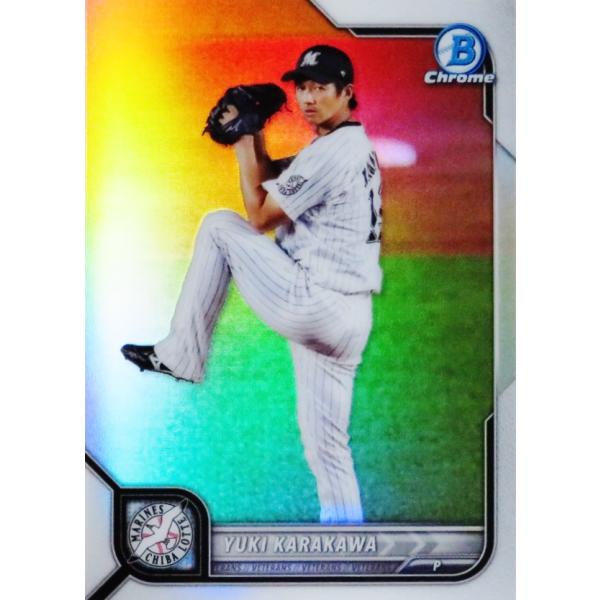 126 【唐川侑己/千葉ロッテマリーンズ】2022 Topps Bowman NPBベース