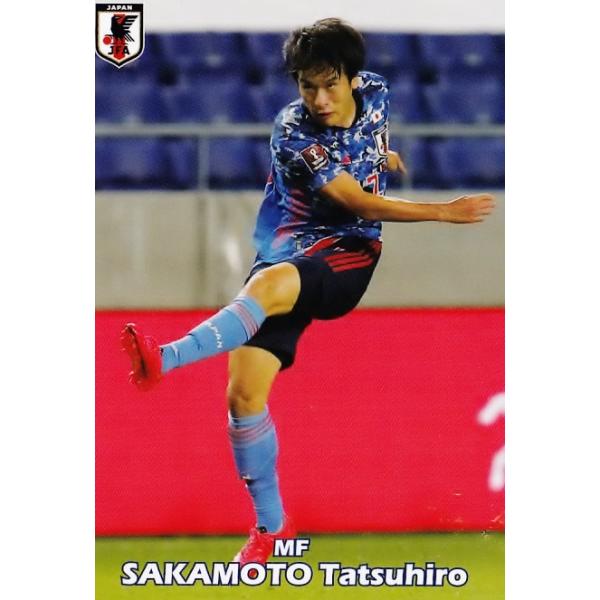 21 【坂元達裕/KVオーステンデ】カルビー 2022 サッカー日本代表チームチップス レギュラー