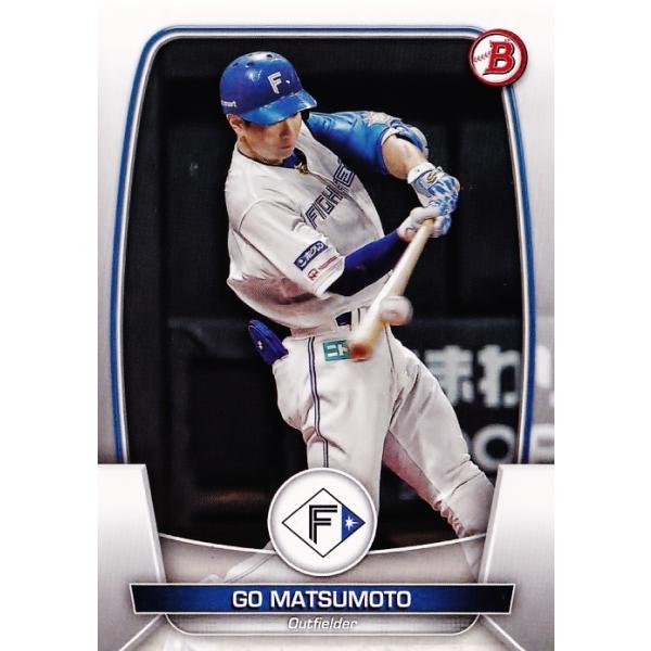 松本剛 Topps NPB Bowman 2023 plate 1/1