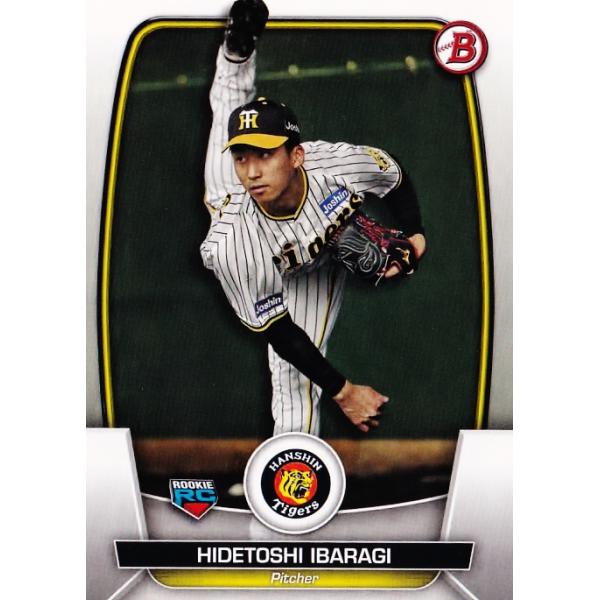 96 【茨木秀俊(ROOKIE)/阪神タイガース】2023 Topps Bowman NPBベース 