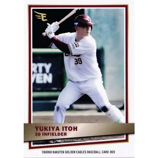 127 【伊藤裕季也】[球団発行]2023 東北楽天ゴールデンイーグルス