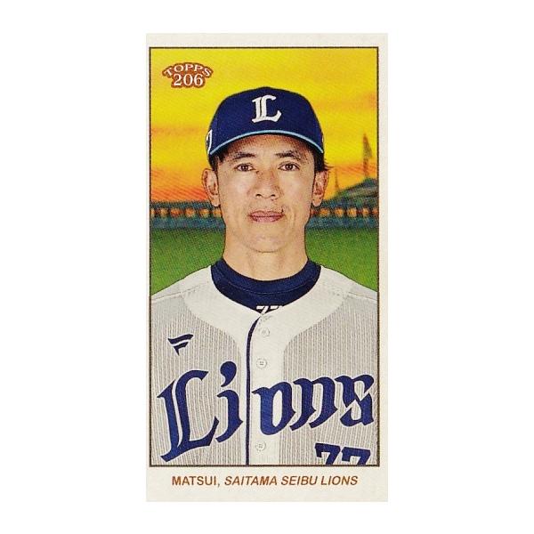 83 【松井稼頭央/埼玉西武ライオンズ】2023 Topps 206 NPB ベース 