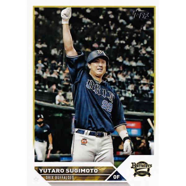 TOPPS 選手会長 杉本裕太郎 134 【杉本裕太郎/オリックス・バファローズ】Topps 2023 NPB