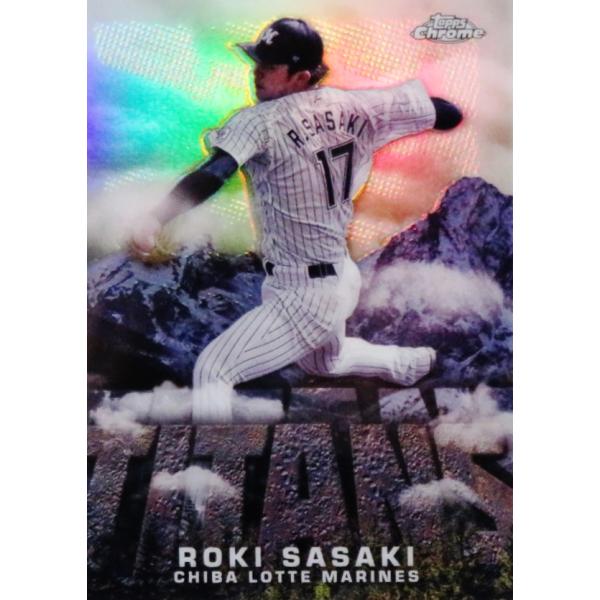 topps wbc 佐々木朗希　25シリ　オレンジ　パラレル　侍ジャパン　ロッテ topps wbc 佐々木朗希 25シリ オレンジ パラレル 侍ジャパン ロッテ