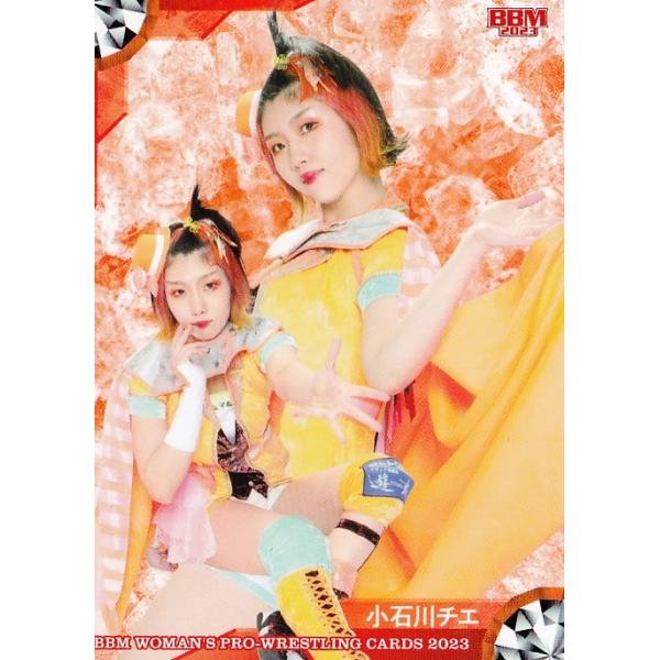 45 【小石川チエ】BBM 女子プロレスカード 2023 レギュラー : スポーツ  