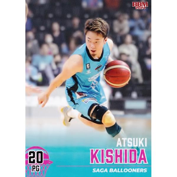 151 【岸田篤生/佐賀バルーナーズ】BBM2024 B.LEAGUE2023-24 FAST BREAK 2nd Half レギュラー