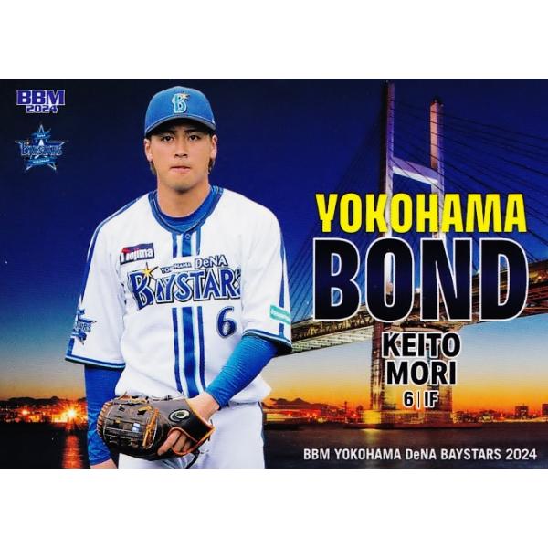 【希少】横浜DeNAベイスターズ 復刻ユニ 森敬斗 M 75 【森敬斗】BBM 横浜DeNAベイスターズ 2024 レギュラー [Yokohama