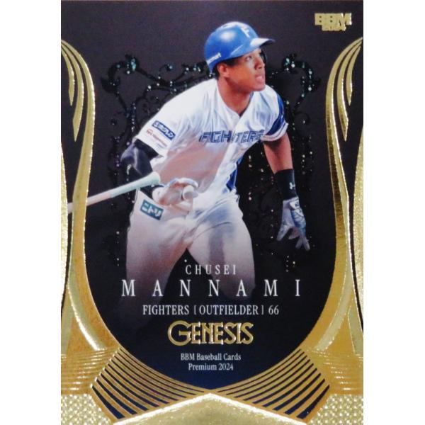 BBM2025 GENESIS 日本ハム 万波中正 スーパーパッチカード 2025年最新