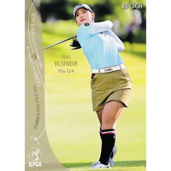 7 【吉田優利】エポック 2024 日本女子プロゴルフ協会オフィシャル