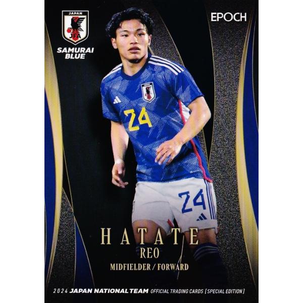 20 【旗手怜央/セルティックSC】エポック2024 サッカー日本代表 スペシャルエディション レギュラー [SAMURAI BLUE]