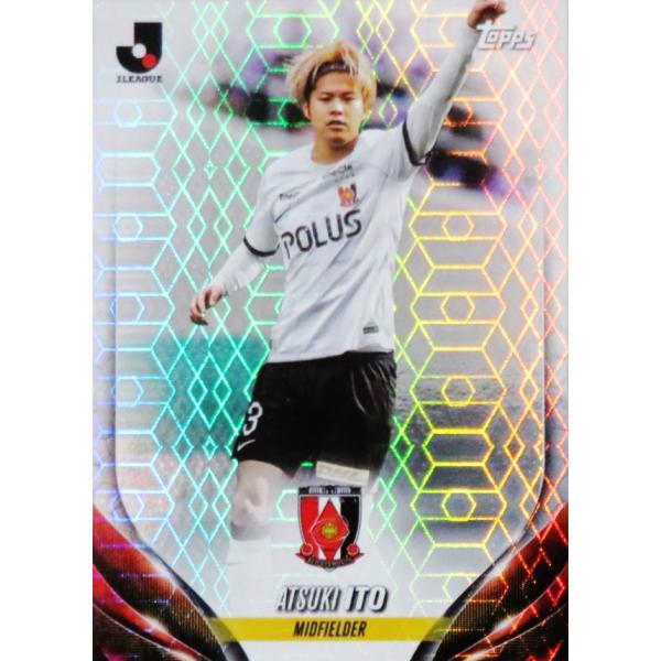 128 【伊藤敦樹/浦和レッズ】2024 Topps Jリーグ フラッグシップ [レギュラー(BASE)/ホログラムパラレル]