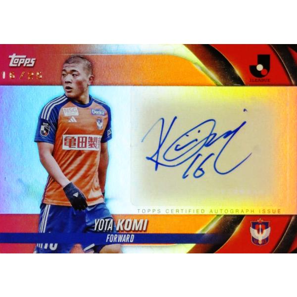 小見洋太/アルビレックス新潟】2024 Topps Jリーグ フラッグシップ