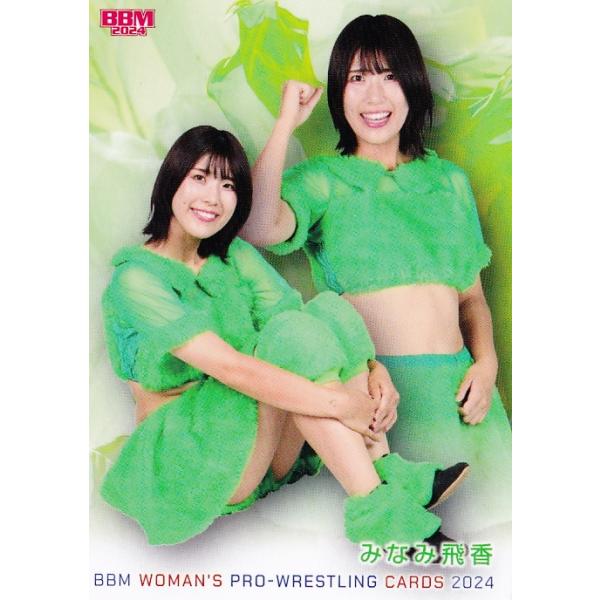 128 【みなみ飛香】BBM 女子プロレスカード 2024 レギュラー