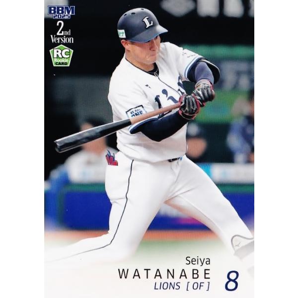 西武ライオンズ　渡部聖弥選手　プロ初ホームラン　直筆サインボール　BBM 西武ライオンズ 渡部聖弥選手 プロ初ホームラン 直筆サイン