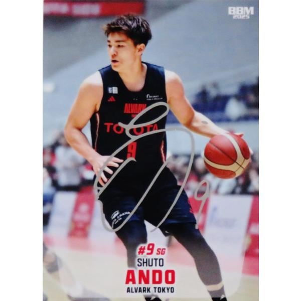安藤周人/アルバルク東京】BBM2025 B.LEAGUE2024-25 FAST BREAK 2nd