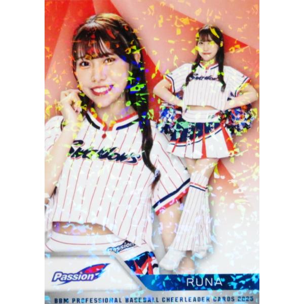 BBM2025 チアリーダー　Passion HIIRAGI & RUNAチェキ P01 【RUNA (ヤクルト/Passion)】BBM プロ野球チアリーダー