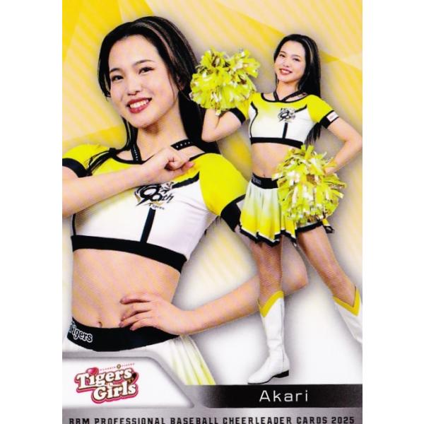 T10 【Akari (阪神/TigersGirls)】BBM プロ野球チアリーダーカード2025