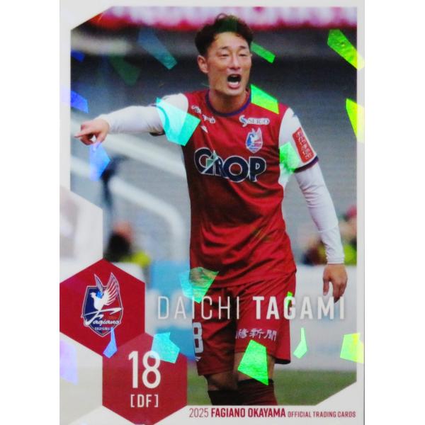 17 【田上大地】[クラブ発行]2025 ファジアーノ岡山 オフィシャル