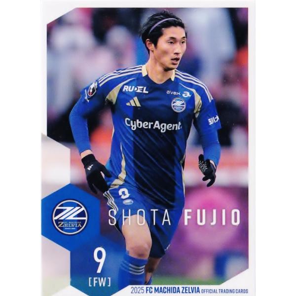 9 【藤尾翔太】[クラブ発行] 2025 FC町田ゼルビア オフィシャルカード