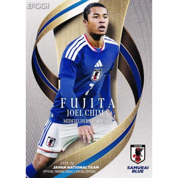 27 【藤田譲瑠チマ/FCザンクトパウリ】エポック2025-26 サッカー日本