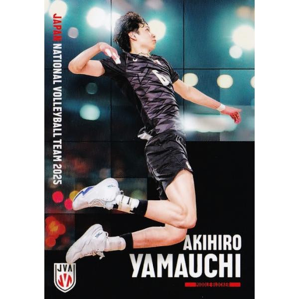 18 【山内晶大】2025 バレーボール男子日本代表 トレーディングカード