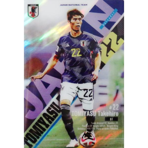 7 【冨安健洋/アーセナル】バンダイ 2025 サッカー日本代表 ツイン