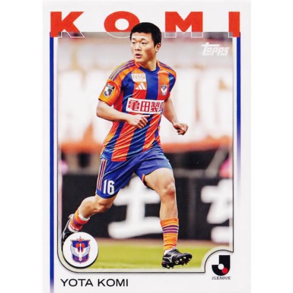 107 【小見洋太/アルビレックス新潟】2025 Topps Jリーグ フラッグ