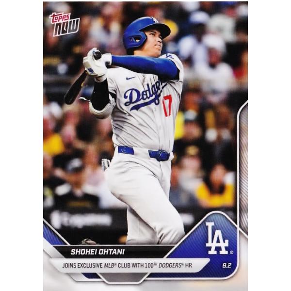 650【大谷翔平/ドジャース】2025 MLB TOPPS NOW [2025.9.2] ドジャース
