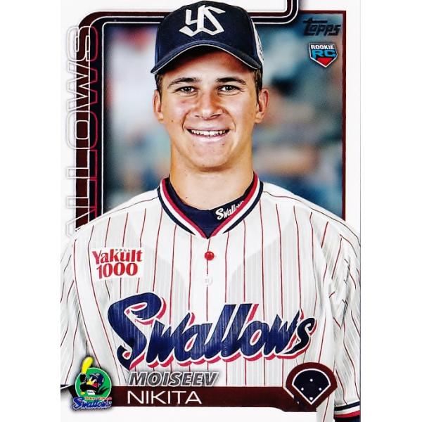 197 【モイセエフ ニキータ(ROOKIE)/東京ヤクルトスワローズ】Topps