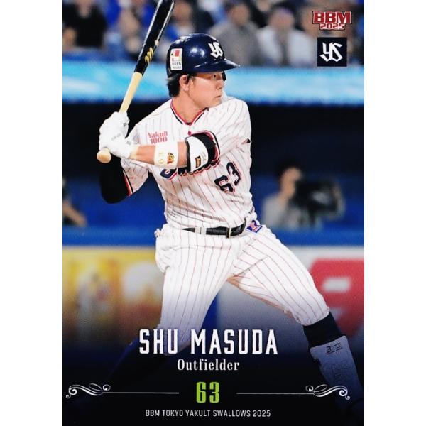 64 【増田珠】BBM 東京ヤクルトスワローズ 2025 レギュラー : スポーツ