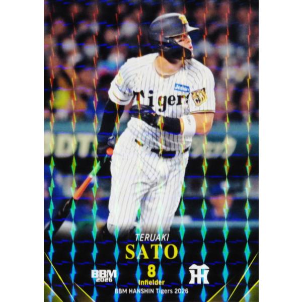 48 【佐藤輝明】BBM 阪神タイガース 2026 レギュラーパラレル