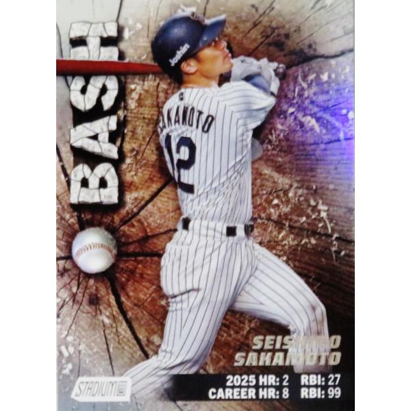 BB6 【坂本誠志郎/阪神タイガース】2026 Topps NPB Stadium Club