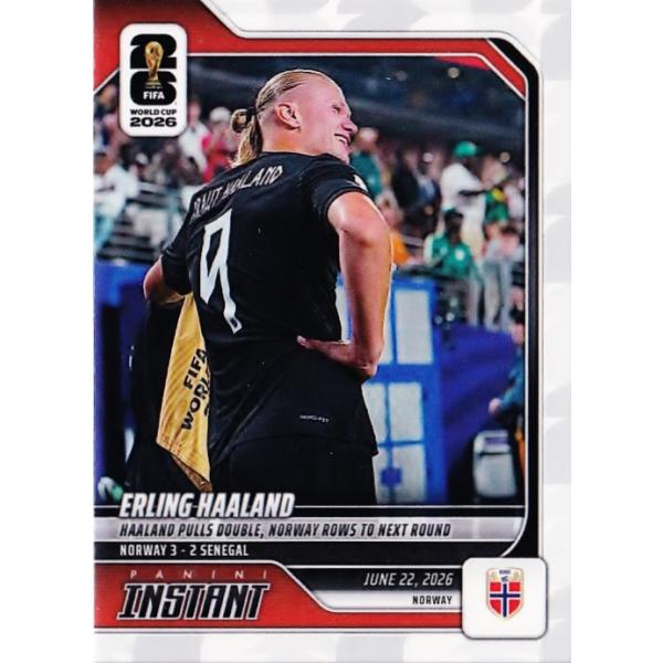 95【Erling Haaland/ノルウェー代表】2026 Panini Instant FIFA World