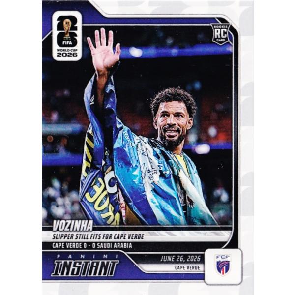 146【Vozinha/カーボベルデ代表】2026 Panini Instant FIFA World Cup [2026.6.26] 人口50万人の島国が初の決勝トーナメント進出(PR:2133)※日本未発売