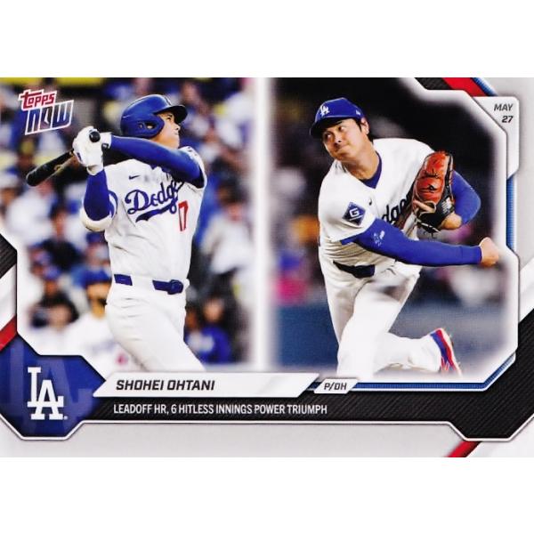 NEW]256【大谷翔平/ドジャース】2026 MLB TOPPS NOW [2026.5.27] 先頭