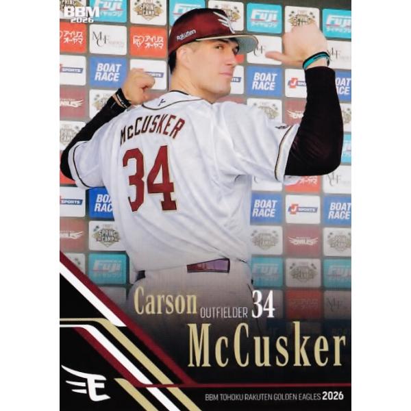64 【マッカスカー】BBM 東北楽天ゴールデンイーグルス 2026 レギュラー