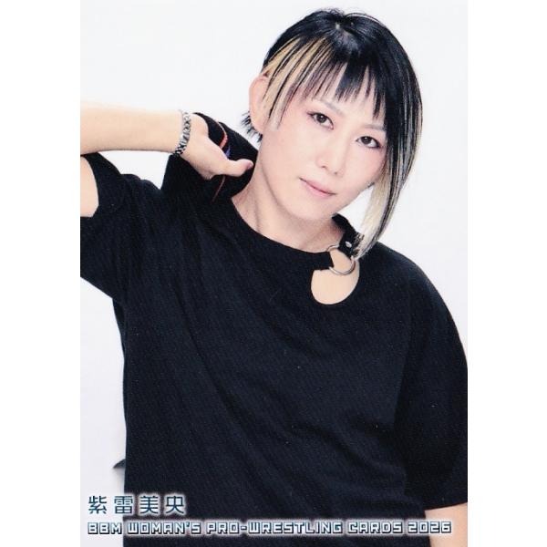 63 【紫雷美央】BBM 女子プロレスカード 2026 [レギュラー