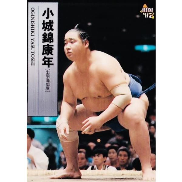 17 【小城錦 康年】BBM 1997 大相撲カード レギュラー
