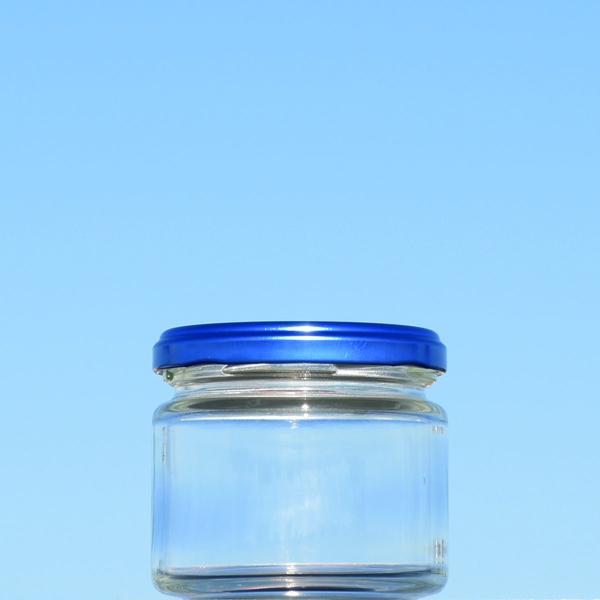 容量：１５０ｍｌ（満量）直径：６７ｍｍ高さ：６１ｍｍ箱中仕切：有人気の容量の１５０ｍｌクラスでは最大口径のジャム瓶。類似デザインの丸ビンよりも20％以上軽いエコ容器です。