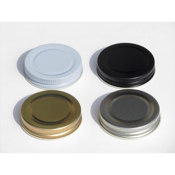 天面直径：５３ｍｍ高さ：１１ｍｍ保存瓶用のスクリューキャップ単品です。当店の保存瓶他ガラス瓶は基本的に蓋付きで販売しております。予備や交換用など追加が必要な場合にご利用下さい。勿論キャップ単品でのご注文も歓迎です！単品販売をしているキャップ...