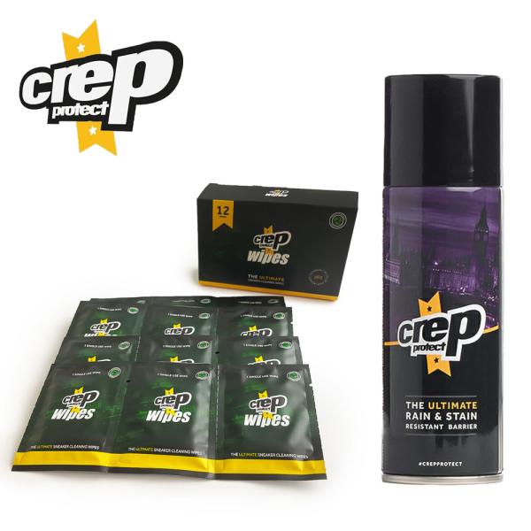 Crep Protect クレップ プロテクト 防水スプレー ペーパークリーナー 12枚入 2点セット The Spray The Wipes シューケア ギフト プレゼント 29040 29030set Jam Collection 通販 Yahoo ショッピング