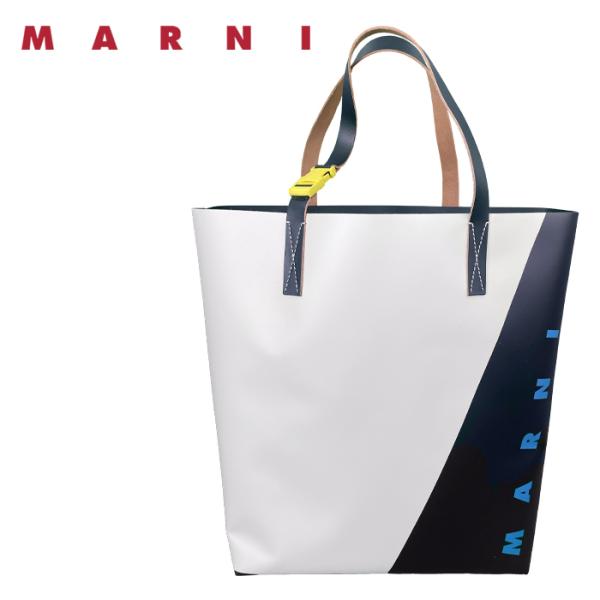 MARNI 黒 ベージュ トートバッグ MARNI トートバッグ 黒/ベージュ