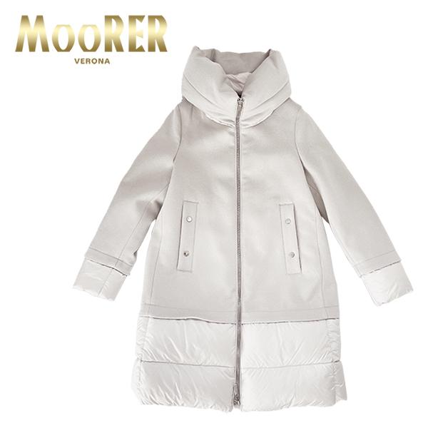 MOORER フード付 ダウンコート レディース SUNRISE-LER MARMO／38・40 