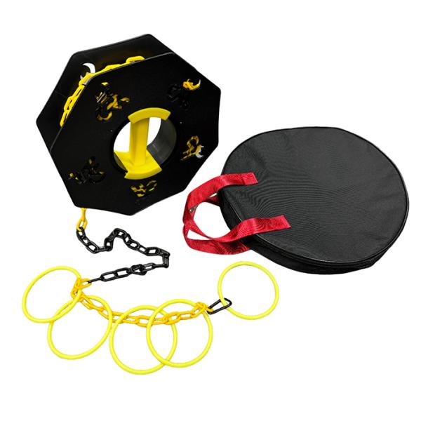 ※送料無料ただし沖縄および各県離島、北海道には別途送料が必要です。メール、電話などでお問い合わせください。チェーンリール　トラ柄チェーン１６m　専用収納ケース付■品番：AR-3371, AR3371■仕様：チェーン　HDPE　Φ６×１６m本...