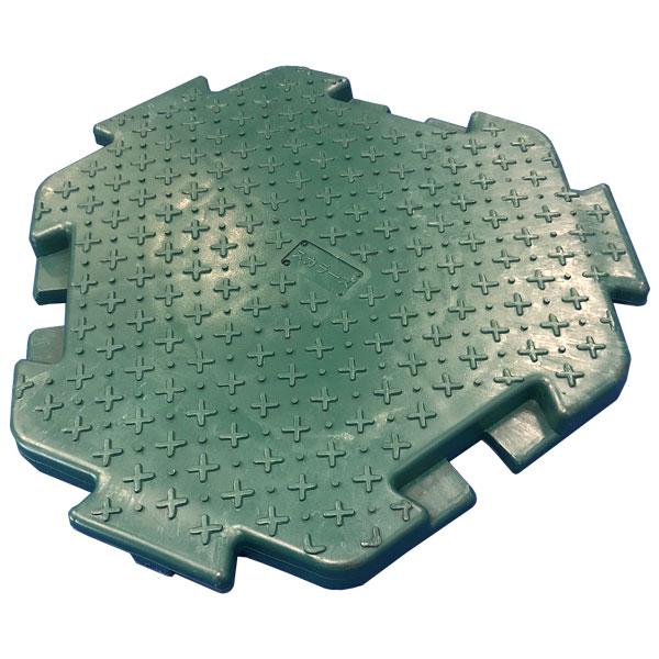 樹脂製養生パネル ヌカラーズ 5枚セット 緑 パズルパネル 軽量 単重量