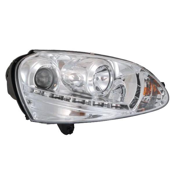 VW ゴルフ5用 SONAR製プロジェクターヘッドライトユニット DRL