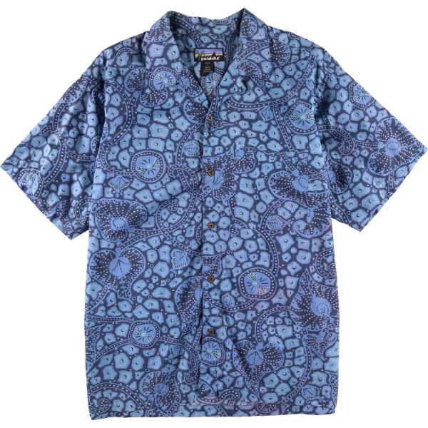 01年製 パタゴニア Patagonia pataloha パタロハ 52538 総柄 ボタニカル柄 オープンカラー ハワイアンアロハシャツ メンズL 【中古】 【200521】 /eaa037259 01年製 パタゴニア Patagonia pataloha パタロハ 52538 総柄 ボタニカル柄 オープンカラー ハワイアンアロハシャツ メンズL 【中古】 【200521】 /eaa037259