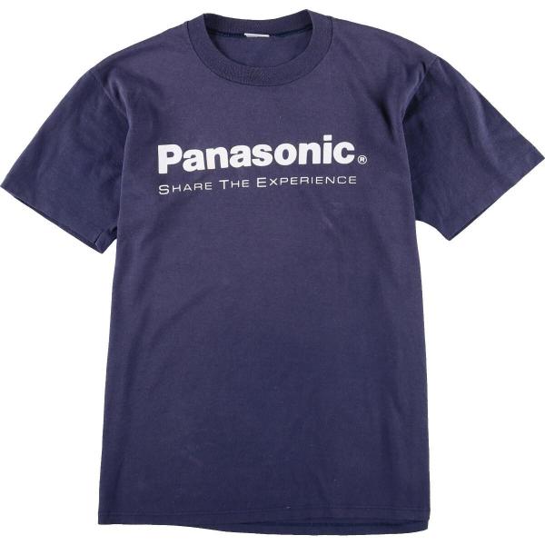 80〜90s Panasonic パナソニック Tシャツ USA製 L /eaa069933
