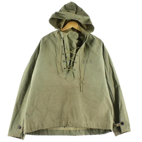 古着 40年代 米軍実品 U.S.NAVY USNステンシル入り 前期型 N-2 レイン